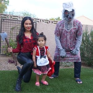 Spirit toddler little red riding hood Halloween costume 3T - 4 T